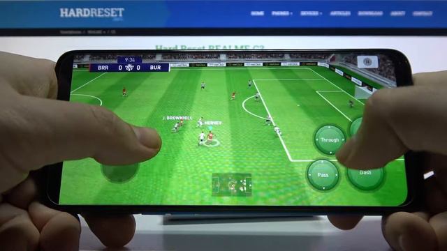 Pro Evolution Soccer Game Test on Realme C3 – PES Mobile Short Gameplay | Performance Checkup смотреть онлайн
