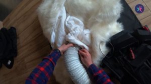 Как надуть  Надувной костюм Белого Медведя | Обзор | Комплектация |Инструкция