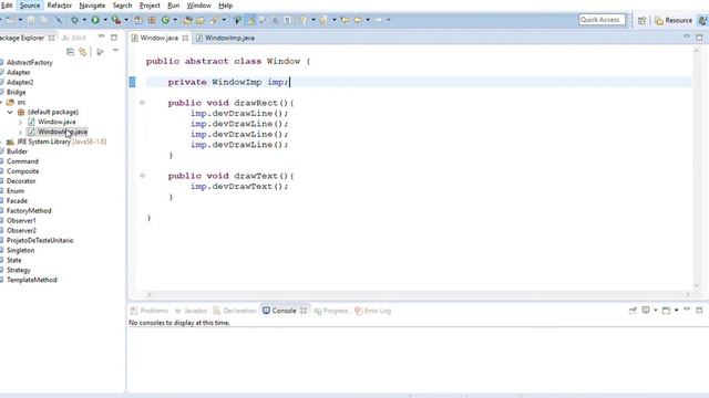 Implementação do Bridge em Java смотреть онлайн