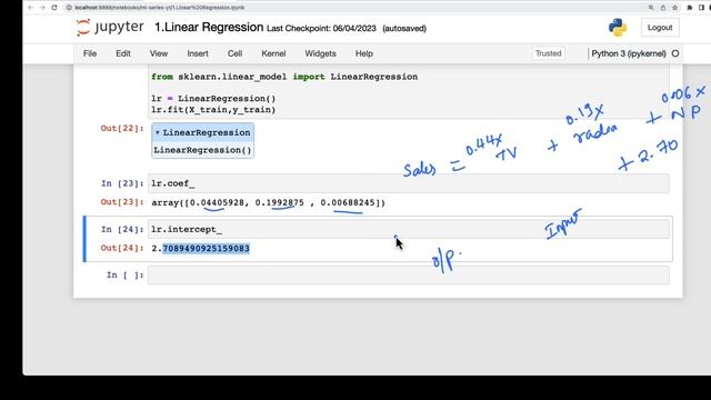 Multiple Linear Regression Hands On - Machine Learning Python Course - Live Training - Session 7 смотреть онлайн