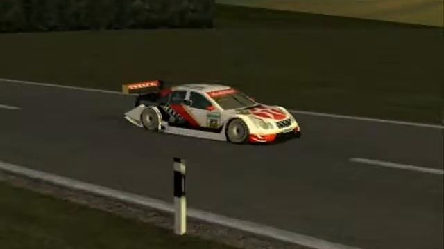 rFactor DTM Mercedes @ Sachsenring смотреть онлайн