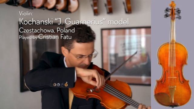 J. Guarnerius "Kochanski" Czech 4/4 violin / Cristian Fatu / at the Metzler Violin Shop смотреть онлайн