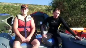 Видеоотзыв. Надувная моторная  лодка катамаранного типа Байкат (BaiKater) 470XL