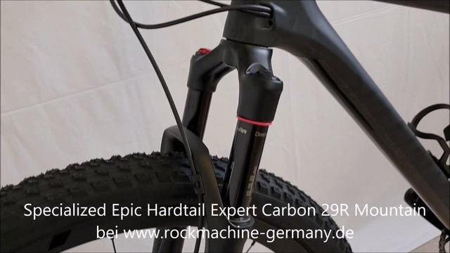 Specialized Epic Hardtail Expert FACT 11m Carbon RockShox SID Brain SRAM GX Eagle Mountain Bike 202