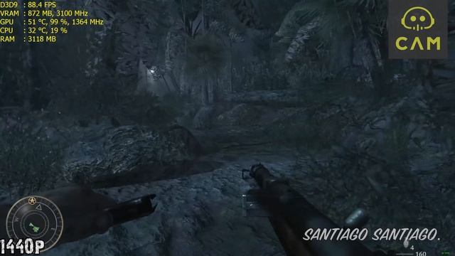 Call of Duty World at War - GTX 750 ti - i3 4150 - 1440p - SP + MP + ZM смотреть онлайн
