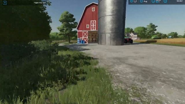 Farming simulator 22 on a MacBook Air M1 смотреть онлайн