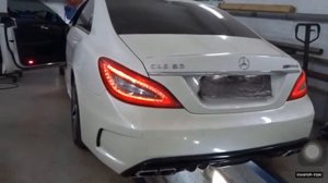 Выхлоп AMG cls 6.3 8Biturbo?