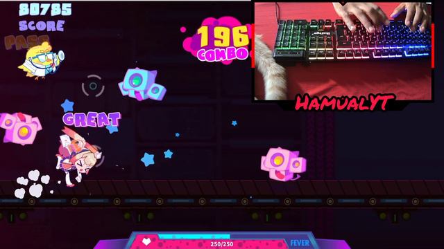 [ MUSE DASH ] You Make My Life 1UP - Camellia feat. Nanahira | HARD | Webcam Gameplay | FULL COMBO смотреть онлайн
