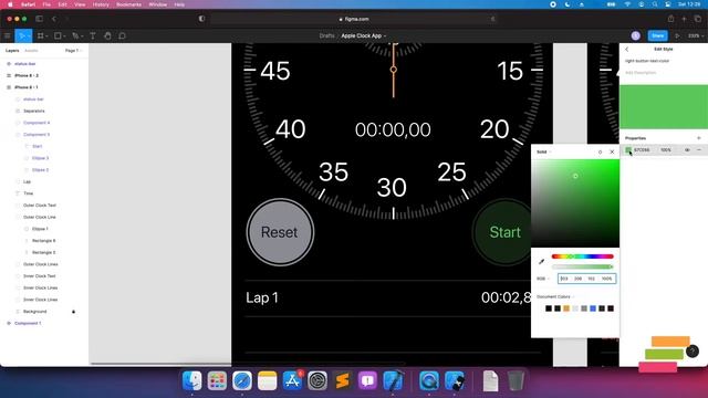 SwiftUI Apple Stopwatch App - Part 3, Buttons Design - MVVM, Combine - iOS Programming смотреть онлайн