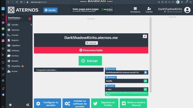 Aternos error al conectar con el SERVIDOR смотреть онлайн