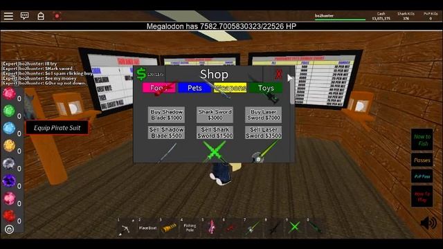 Roblox (Shark Attack! Beta) MONEY CHEAT!! *Maybe Patched* смотреть онлайн