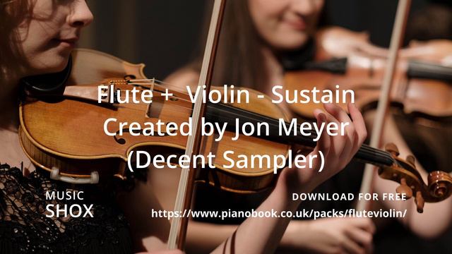 Virtual Instrument VSTi Demo Strings - Flute + Violin (Free For Download For Decent Sampler)