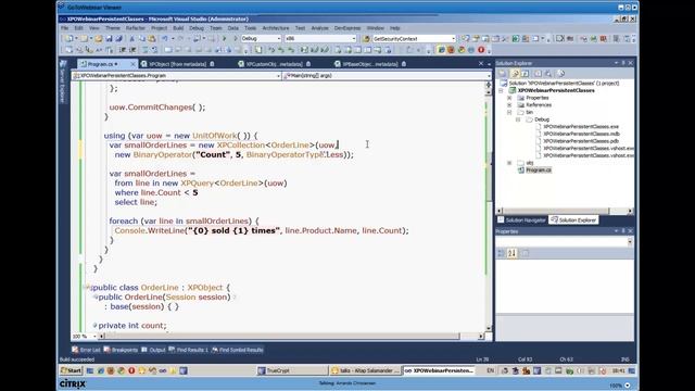Complete Tour of DevExpress ORM: eXpress Persistent Objects (XPO) смотреть онлайн