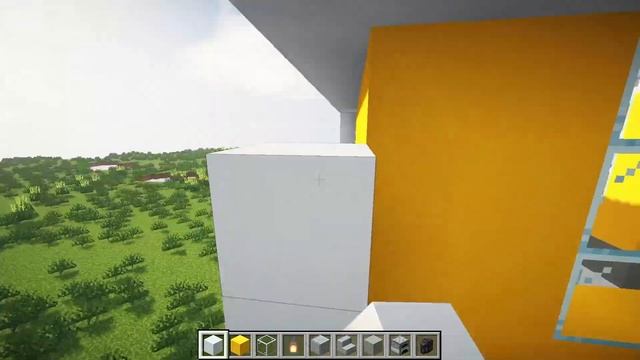 Minecraft yellow modern house смотреть онлайн