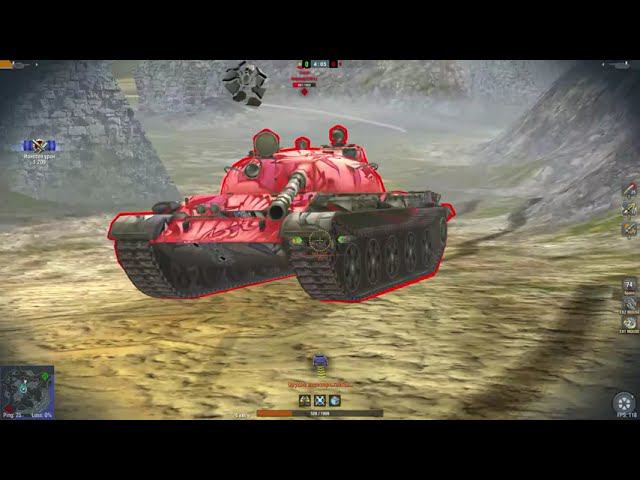 Кто круче? Т-62а или обьект 140 Tanks Blitz! Битва имб! смотреть онлайн