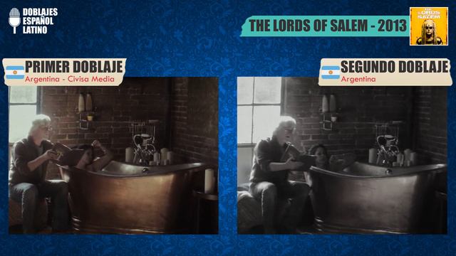 Los Señores de Salem [2013] Comparación del Doblaje Latino Original y Redoblaje | Español Latino смотреть онлайн