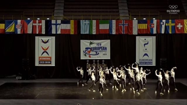 1st PLACE?GREECE. THE BEST EUROPEAN SENIOR TEAM CHEER JAZZ. EUROPEAN CHEERLEADING CHAMPIONSHIPS 202 смотреть онлайн