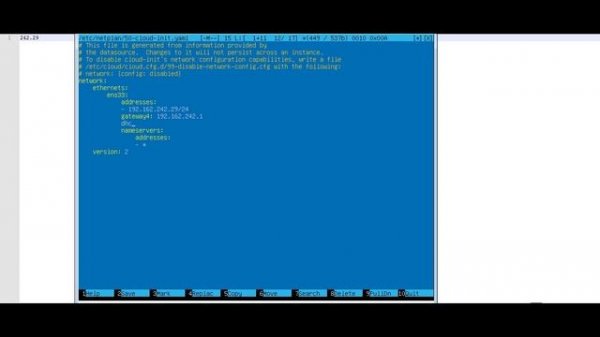 Datacheap.ru. Настройка сети в Ubuntu 18 при помощи netplan
