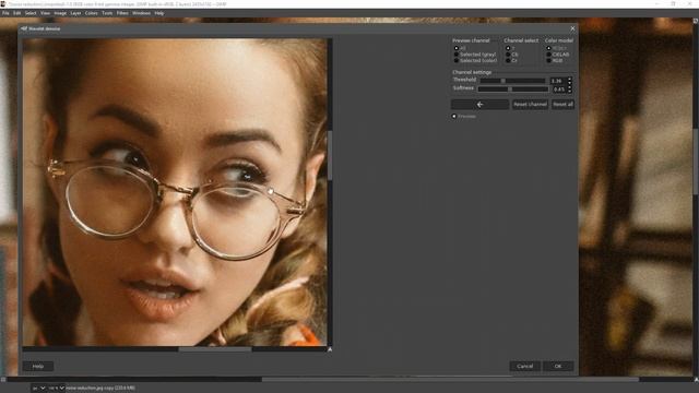 Remove Noise with Wavelet Denoise in Gimp 2.10 смотреть онлайн