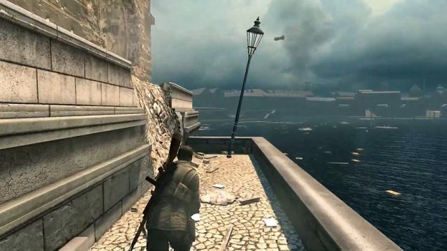 ПО ЯЙЦАМ В ОДНО И ТОЖЕ МЕСТО НЕ БЬЁТ | Sniper Elite 2 #3 смотреть онлайн