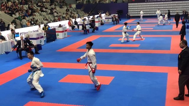 WKF Karate 1 Series A Jakarta 2022 Januar Muhammad Tegar AKA (INA) Vs Chau Ka_Him AO (HKG) 3-4 смотреть онлайн
