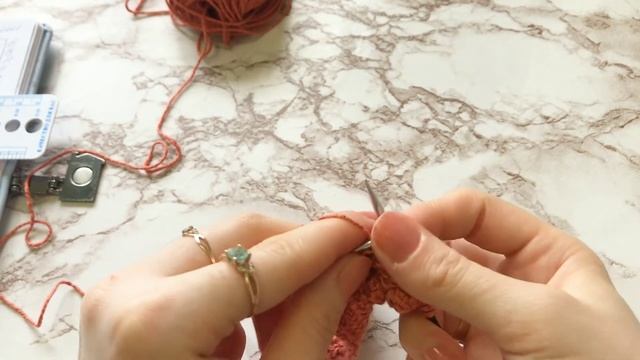 Узор спицами 