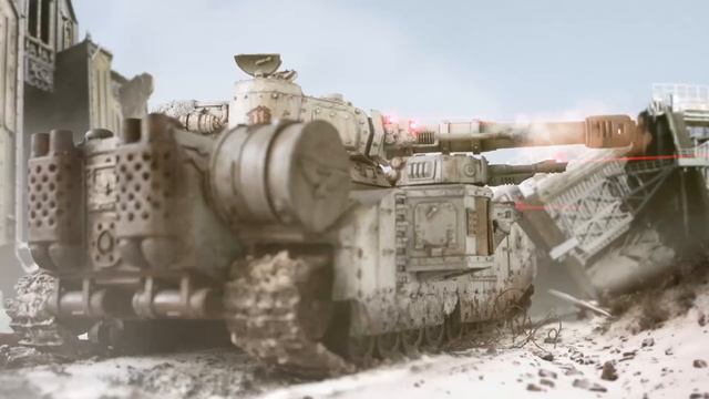 Baneblade opens fire - Animation смотреть онлайн