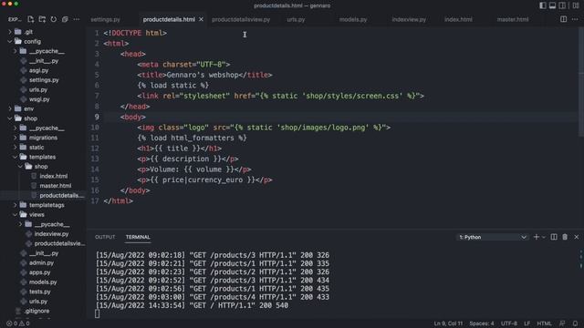 4-2 Master page - Python Django beginners course смотреть онлайн