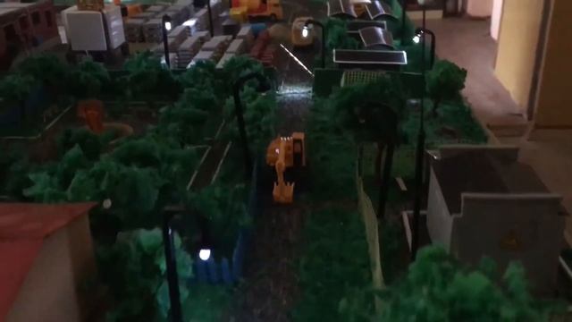 Макет будівельного генерального плану. Будівництво багатоквартирних багатоповерхових будівель смотреть онлайн