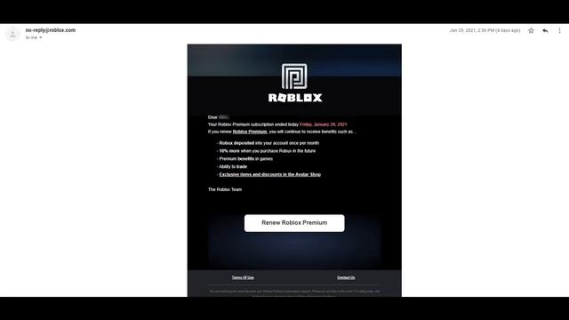 Your Roblox Premium has expired смотреть онлайн