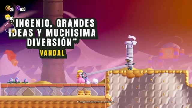 Super Mario Bros. Wonder – Tráiler de la crítica (Nintendo Switch) смотреть онлайн