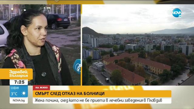 Жена почина след отказан прием в пет болници в Пловдив смотреть онлайн