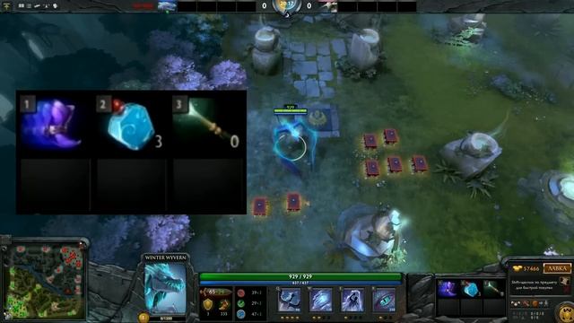 Dota 2 Winter Wyvern guide - Гайд на Виверну в Дота 2 - by NS смотреть онлайн