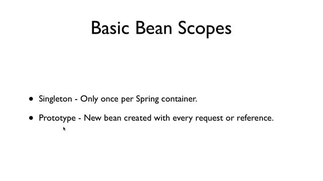 Spring Tutorial 11 Understanding Bean Scopes смотреть онлайн