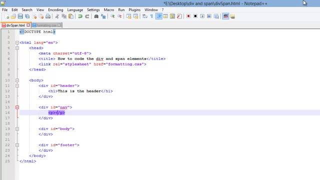► HTML5 & CSS3 Tutorial -- 017 -- div and span Elements (w/ GeekDisorder) смотреть онлайн