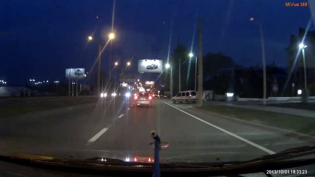Видеорегистратор Mio Mi Vue 368 в темное время суток Донецк смотреть онлайн
