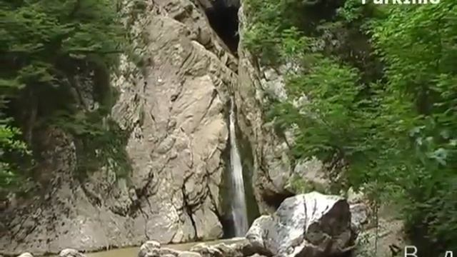 Звуки: водопада. шум воды. Агурские водопады (Сочи) смотреть онлайн