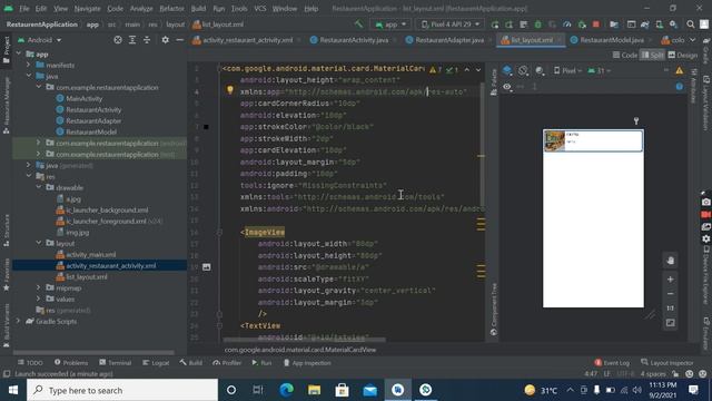 Part#8 Restaurant App in Android Studio with Google Map api Integration ,Android app development смотреть онлайн