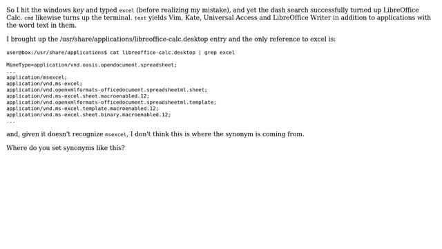 Adding/changing application synonyms in search смотреть онлайн