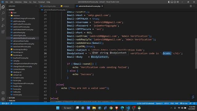 Program the admin sign in process include in the verification code (Task 40) смотреть онлайн