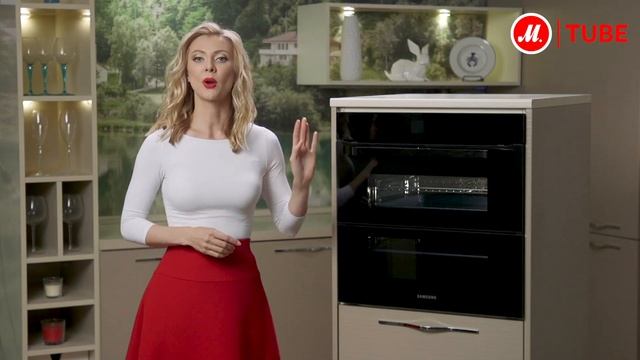 Обзор электрического духового шкафа Samsung NV75N7646RB Dual Cook Flex от эксперта «М.Видео» смотреть онлайн