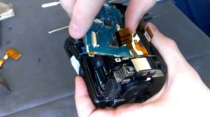 видеокамера Sony DCR-SR45 \ замена дисплейного модуля
