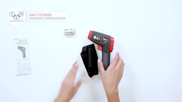 UNI-T UT302D - Infrared thermometer - UNBOXING смотреть онлайн