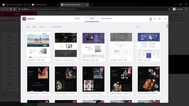 Wordpress Elementor Template Free | Elementor Beauty & salon Template Free смотреть онлайн