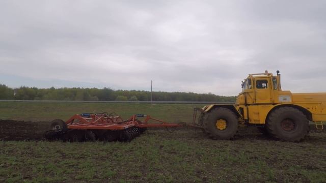 Дисковая борона АРТАЙУС БДМ 6х4ПК для К701 с дисками на прижим видео №3 смотреть онлайн