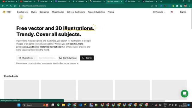 Top 5 Free illestration For Web Design | Free illustration for UI/UX | Free PNG SVG | Free Vectors смотреть онлайн