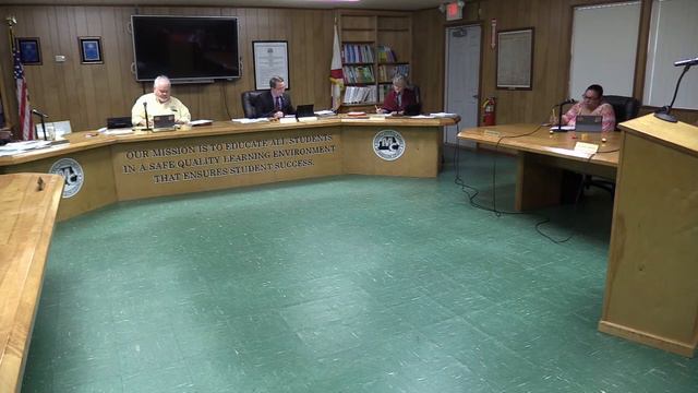 Madison County School Board Workshop and Regular Meeting November 1, 2021