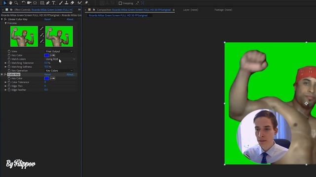 Как легко удалить зелёный фон в After Effects и Premiere Pro смотреть онлайн