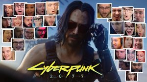 Реакция Летсплейщиков на Киану Ривза в Cyberpunk 2077