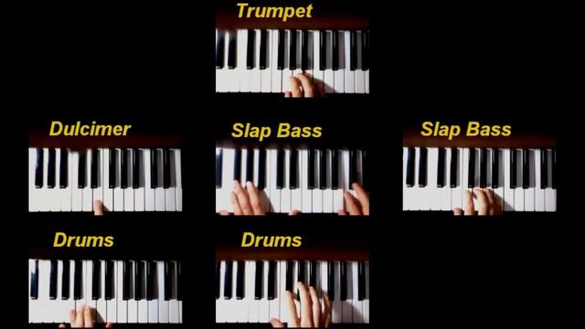 Airship & Boss (Super Mario Bros. 3 in Super Mario All-Stars, SNES) - All tracks on keyboard смотреть онлайн
